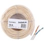Manguera telefono 2 pares 2x2x0.51mm2 Rollo 250 Metros