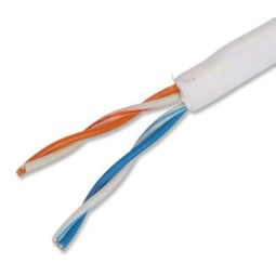 Manguera telefono 2 pares 2x2x0.51mm2 Rollo 250 Metros