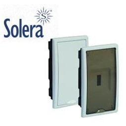 Caja ICP empotrar 4 elementos precintable puerta plena Solera
