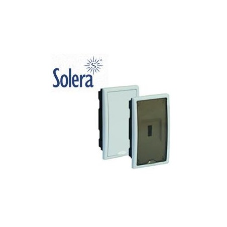 Caja ICP empotrar 4 elementos precintable puerta plena Solera