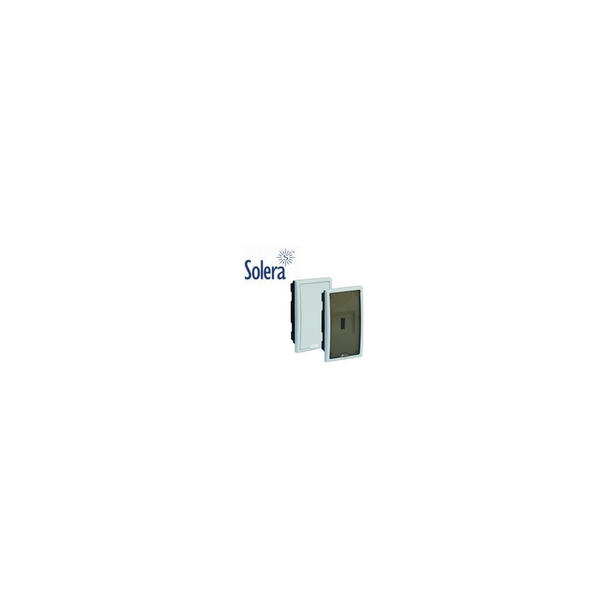 Caja ICP empotrar 4 elementos precintable puerta plena Solera