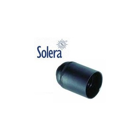 Portalamparas E27 negro liso Solera 6829CLN