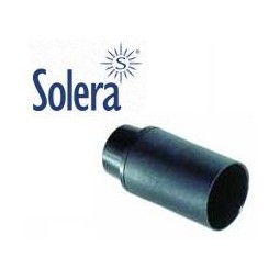Portalamparas E14 negro liso Solera 6584CLN