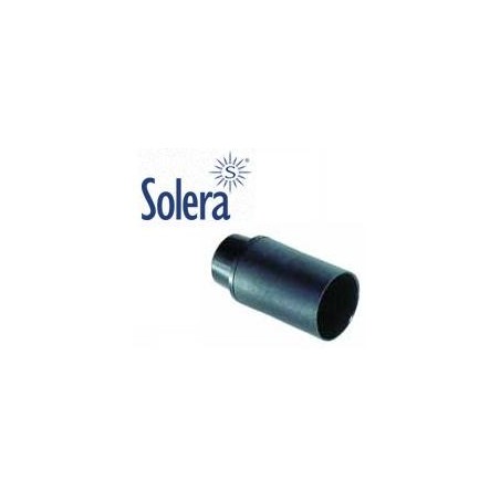Portalamparas E14 negro liso Solera 6584CLN