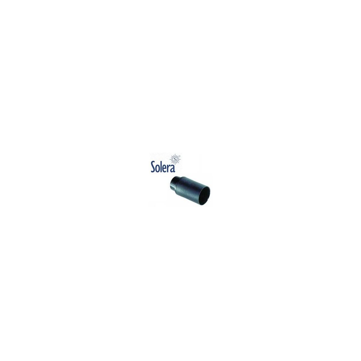 Portalamparas E14 negro liso Solera 6584CLN