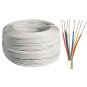 Manguera telefonillo 8x0.22mm2 blanca Rollo 100 Metros