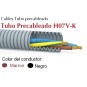 Tubo precableado 20mm + Cable flexible 750v 2x1.5mm2 n+m H07V-K Rollo 50 Mts