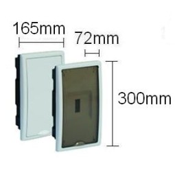 Caja ICP empotrar 4 elementos precintable puerta plena Solera