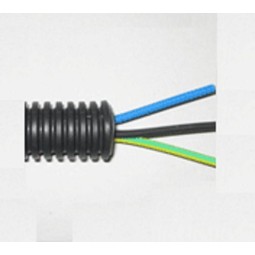Tubo precableado 20mm + Cable flexible 750v 3x4mm2 a+n+t H07V-K Rollo 50 Mts