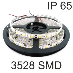 5 Mts Tira Led blanco neutro 24W 4.8W/M 12v 120º 4500K 140Lm estanca SMD3528 Agfri 15202