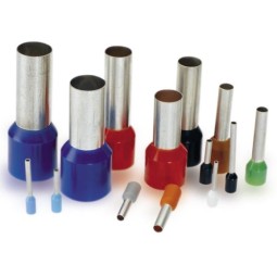 100 Punteras cable 1.5mm negras