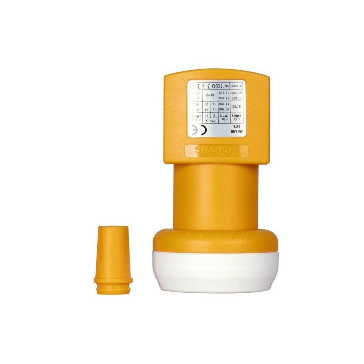 Conversor LNB H/V con bocina offset Televes 7475