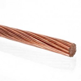 Cable de cobre desnudo 1x35mm2 Rollo 82 Metros 25 Kilos