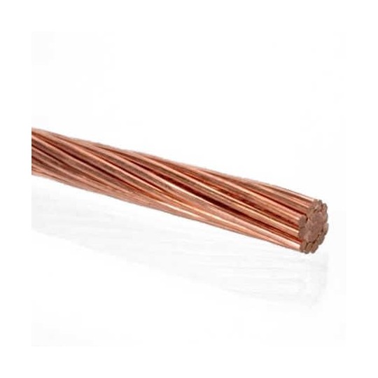 Cable de cobre desnudo 1x35mm2 Rollo 82 Metros 25 Kilos