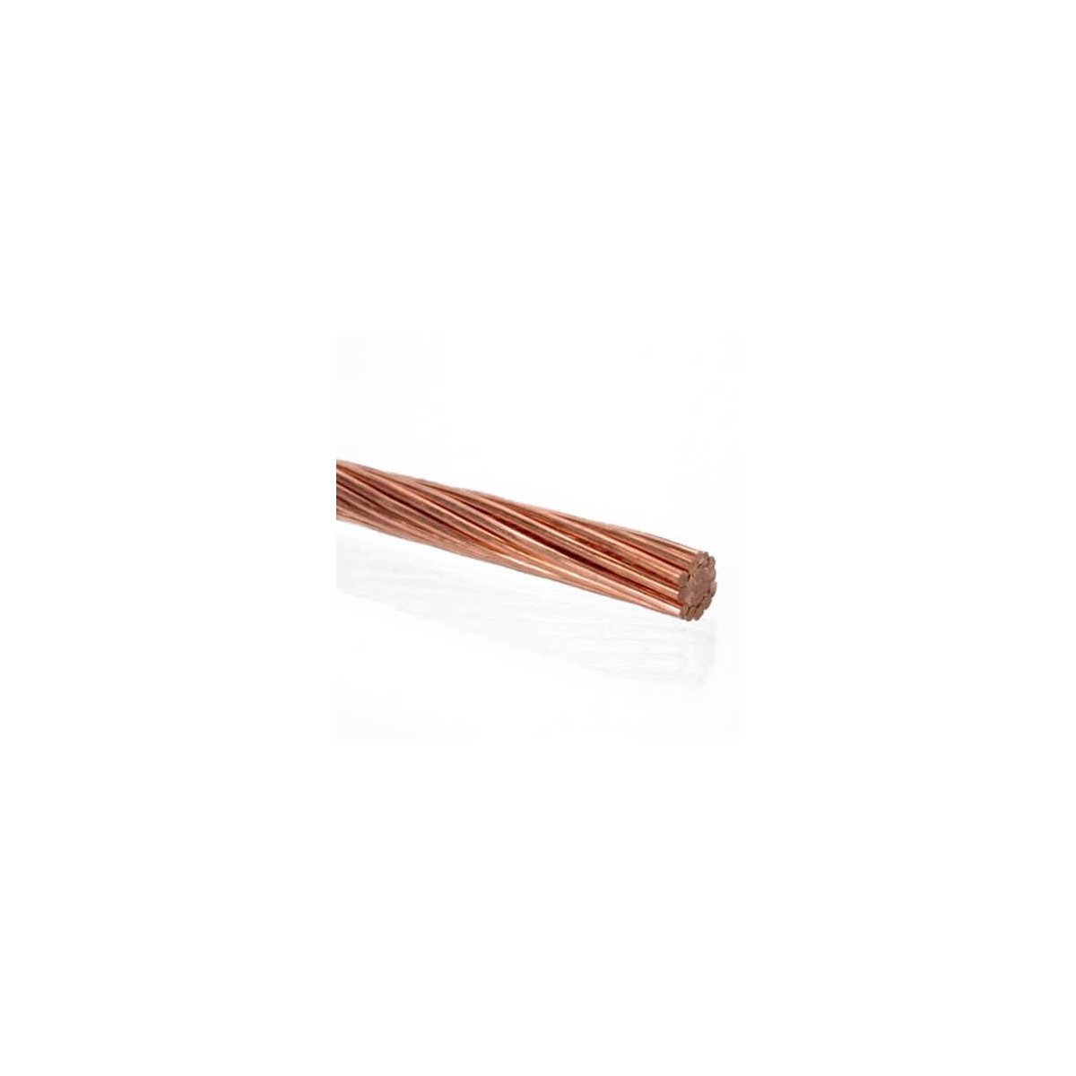 Cable de cobre desnudo 1x35mm2 Rollo 82 Metros 25 Kilos
