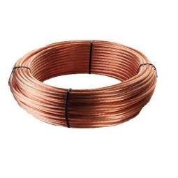 Cable de cobre desnudo 1x35mm2 Rollo 82 Metros 25 Kilos