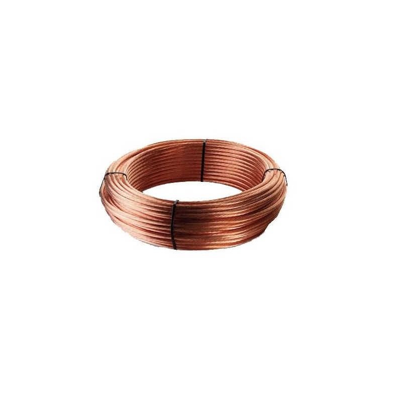 Cable de cobre desnudo 1x35mm2 Rollo 82 Metros 25 Kilos