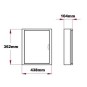 Caja automaticos superficie 28 elementos puerta opaca Solera 5281
