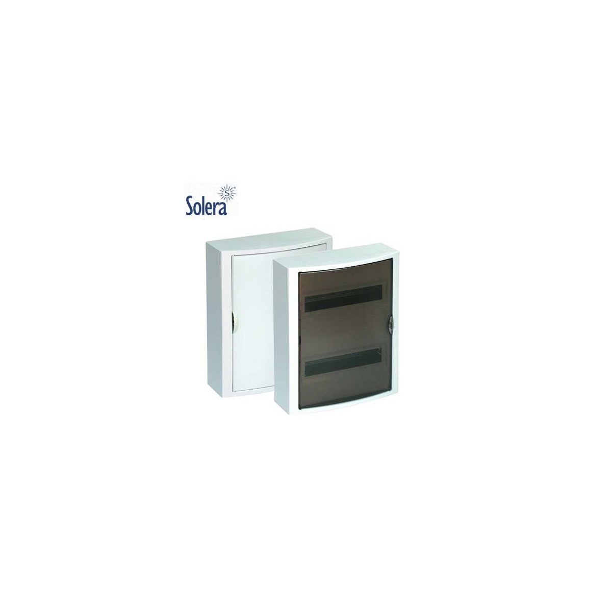 Caja automaticos superficie 28 elementos puerta opaca Solera 5281