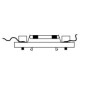 Kit lampara con soporte de conexion Fermax 9735