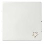 Tecla pulsador timbre ancha blanca Serie 82 Simon 82017-30