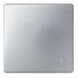 Tecla pulsador timbre ancha aluminio Serie 82 Simon 82017-33
