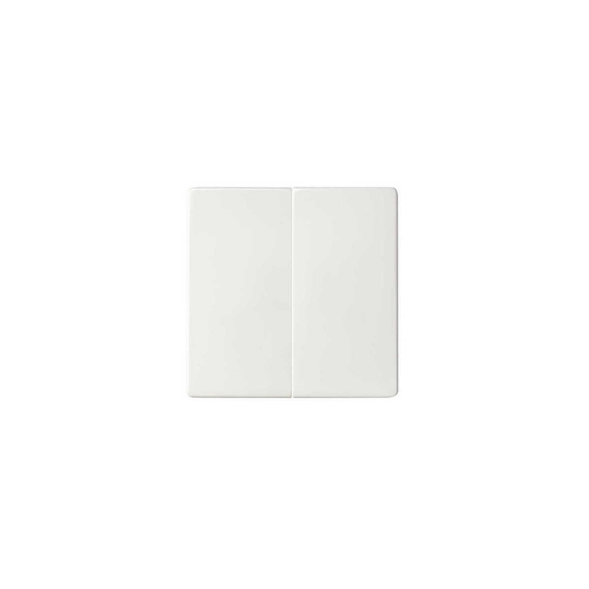 Tecla grupo 2 interruptores conmutadores pulsadores blanca Serie 82 Simon 82026-30