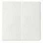 Tecla grupo 2 interruptores conmutadores pulsadores blanca Serie 82 Simon 82026-30