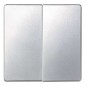Tecla grupo 2 interruptores conmutadores pulsadores aluminio Serie 82 Simon 82026-33