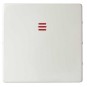 Tecla interruptor conmutador cruze con visor ancha blanca Serie 82 Simon 82011-30