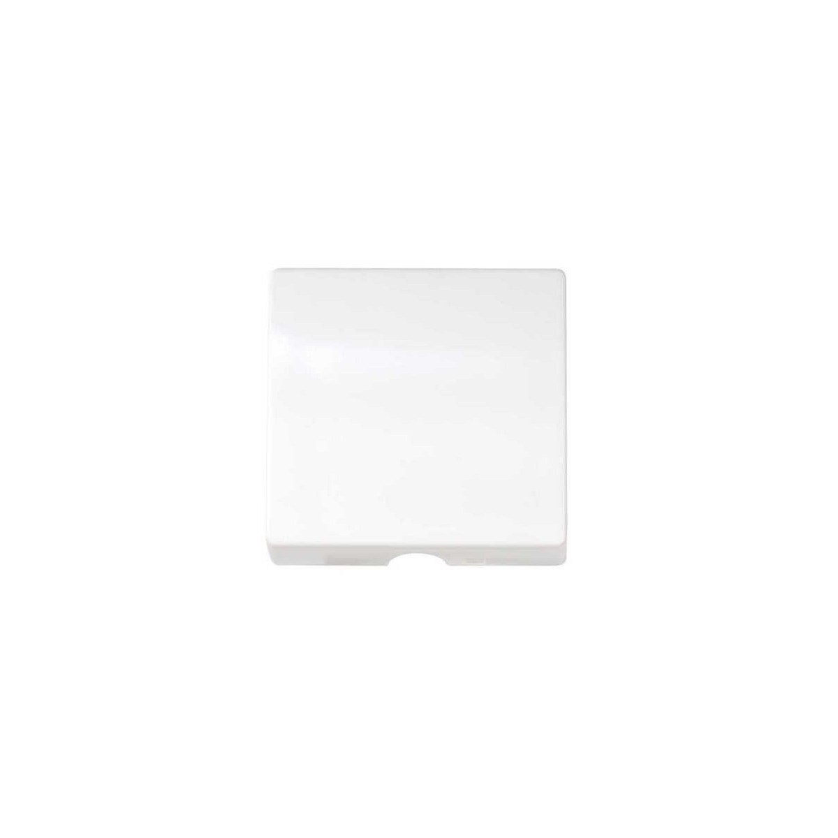 Tecla salida de hilos ancha blanca Serie 82 Simon 82051-30