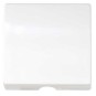 Tecla salida de hilos ancha blanca Serie 82 Simon 82051-30