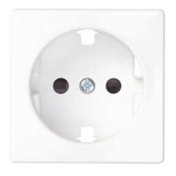 Tapa enchufe schuko TT seguridad blanca Serie 82 Simon 82041-30