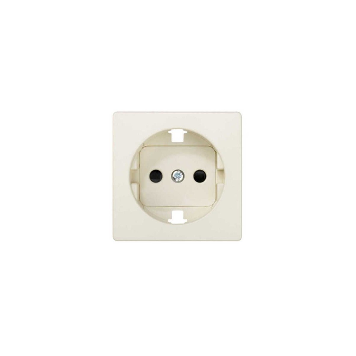 Tapa enchufe schuko TT seguridad marfil Serie 82 Simon 82041-31