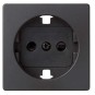 Tapa enchufe schuko TT seguridad grafito Serie 82 Simon 82041-38