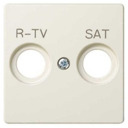 Tapa toma R-TV SAT ancha marfil Serie 82 Simon 82097-31