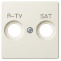 Tapa toma R-TV SAT ancha marfil Serie 82 Simon 82097-31