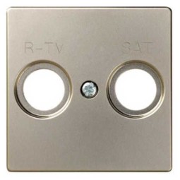 Tapa toma R-TV SAT ancha cava Serie 82 Simon 82097-34