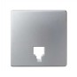 Tecla toma telefono ancha aluminio Serie 82 Simon 82062-63