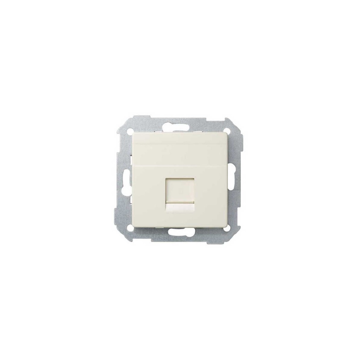 Tecla para 1 conector AMP ancha marfil Serie 82 Simon 82005-31