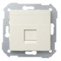Tecla para 1 conector AMP ancha marfil Serie 82 Simon 82005-31