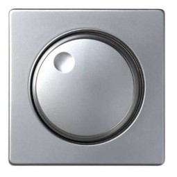 Tecla para reguladores de tension ancha aluminio Serie 82 Simon 82054-33