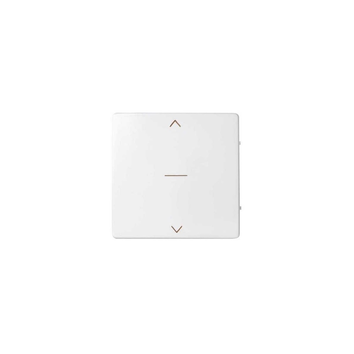 Tecla interruptor persiana ancha blanca Serie 82 Simon 82033-30