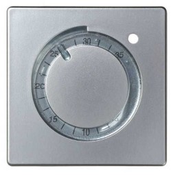 Tecla para termostatos ancha aluminio Serie 82 Simon 82505-33