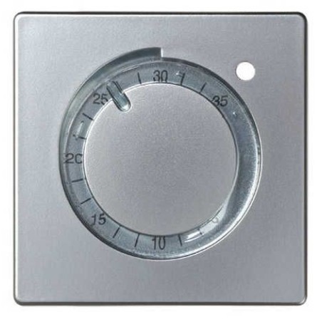 Tecla para termostatos ancha aluminio Serie 82 Simon 82505-33