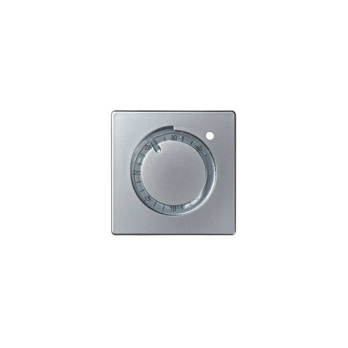 Tecla para termostatos ancha aluminio Serie 82 Simon 82505-33