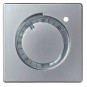 Tecla para termostatos ancha aluminio Serie 82 Simon 82505-33