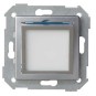 Tapa baliza de cortesia ancha aluminio Serie 82 Simon 82036-33