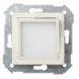 Tapa baliza de cortesia ancha marfil Serie 82 Simon 82036-31