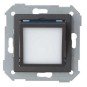 Tapa baliza de cortesia ancha grafito Serie 82 Simon 82036-38
